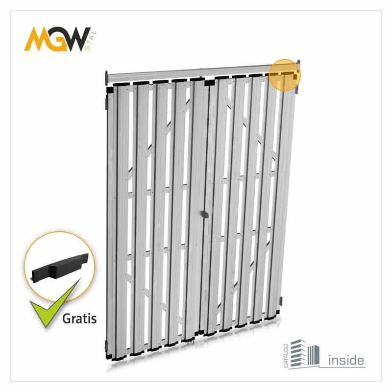 Drzwi dwuskrzydłowe MGW-S